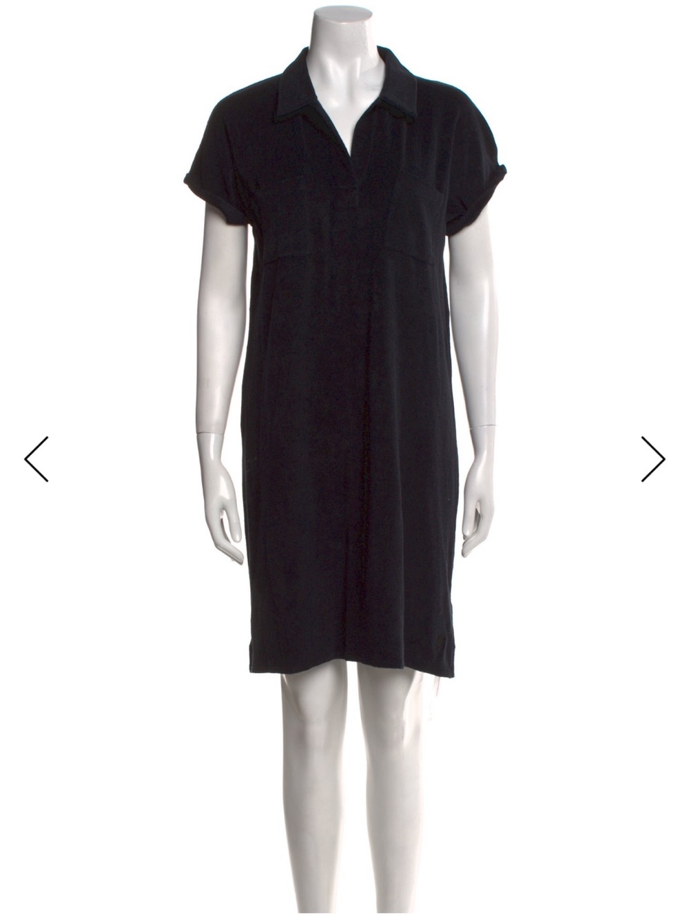 Vilebrequin cover up or 
Shirtdress black terry  M
